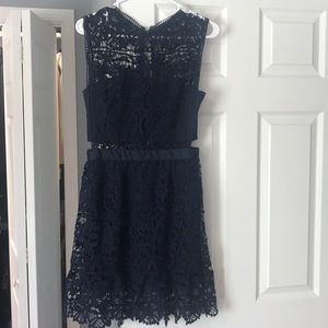 Navy blue dress
